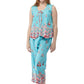 100% Cotton Sleeveless Floral PJs - La Cera