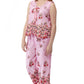 100% Cotton Sleeveless Floral Print Pajama Set
