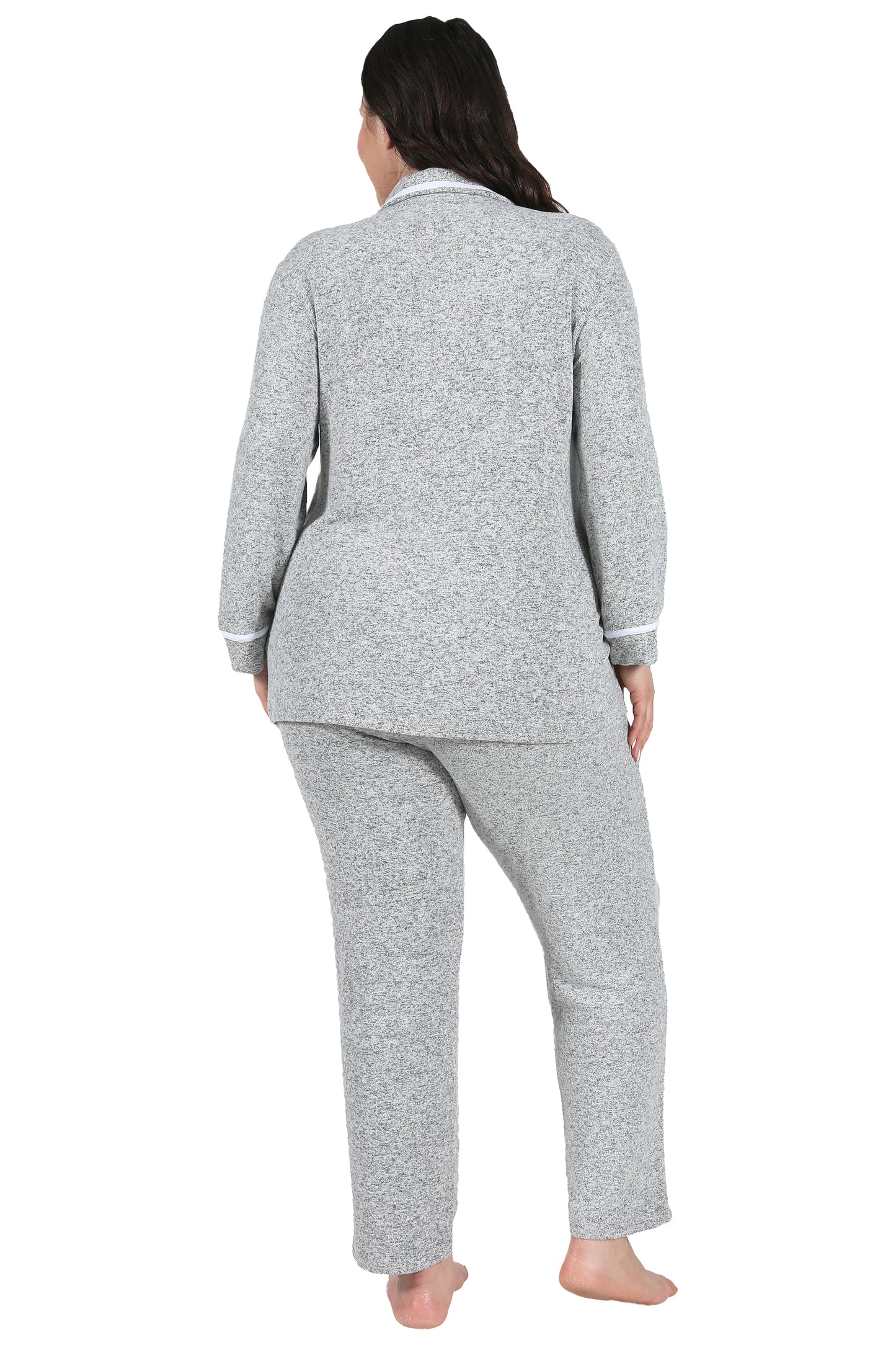 Conjunto de pijama a medida de talla grande The Comfort Collection