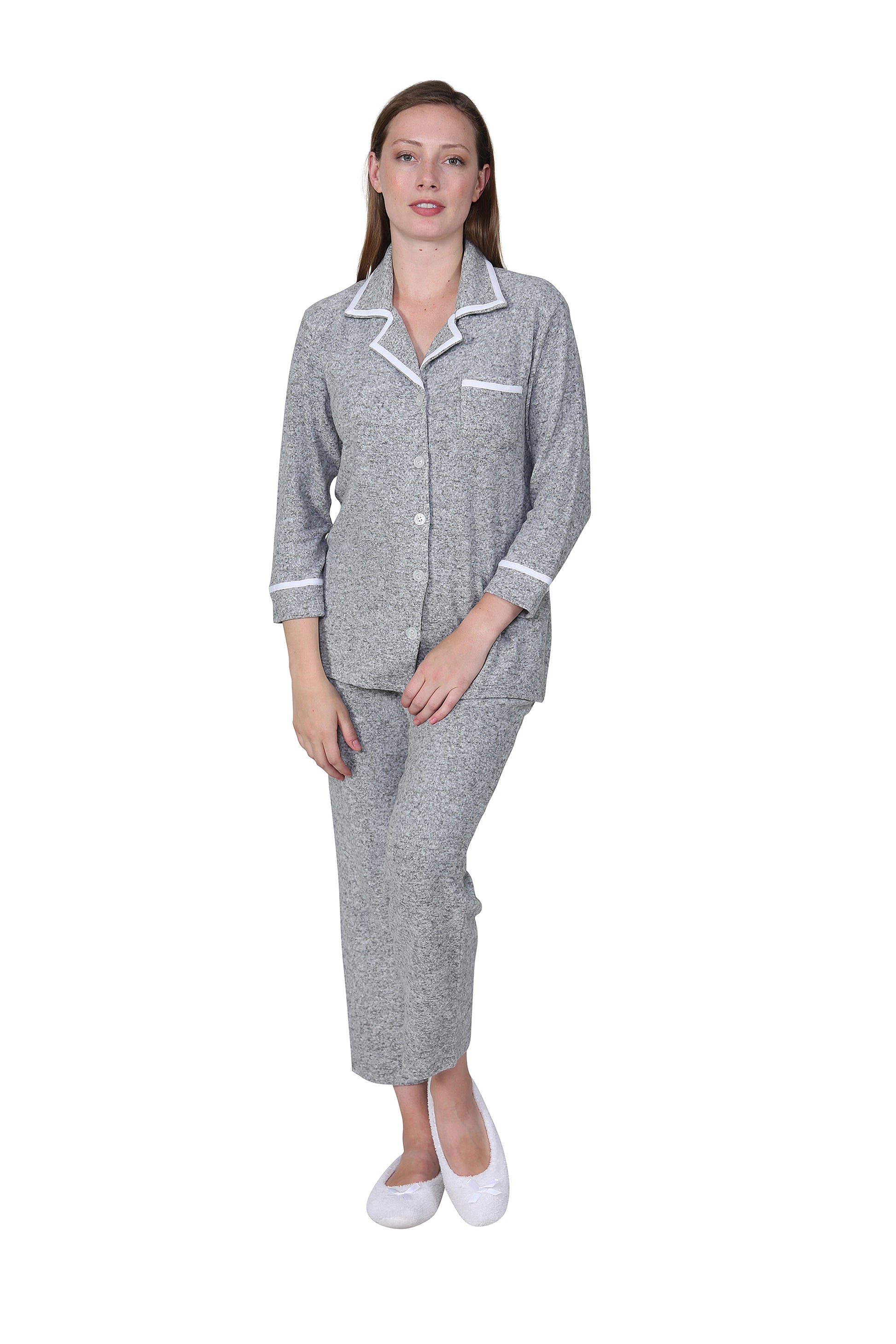 The Comfort Collection Tailored PJ Set - La Cera
