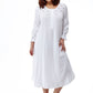 Cotton Knit Gown - La Cera