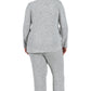 The Comfort Collection Plus Size Snap PJ Set - La Cera