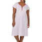 Plus Size Floral Knit Sleep Shirt - La Cera