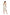 La Cera Short Silk Chemise - La Cera