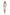 La Cera Short Silk Chemise - La Cera
