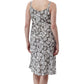 Rayon Sage Floral Gown - La Cera