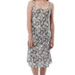 Rayon Sage Floral Gown - La Cera