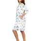 Fern Print Short Lined Dress - La Cera