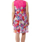 La Cera Sleeveless Short Floral Sundress - La Cera