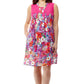 La Cera Sleeveless Short Floral Sundress - La Cera