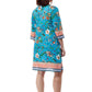 Printed Voile Cover Up - La Cera