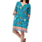 Printed Voile Cover Up - La Cera