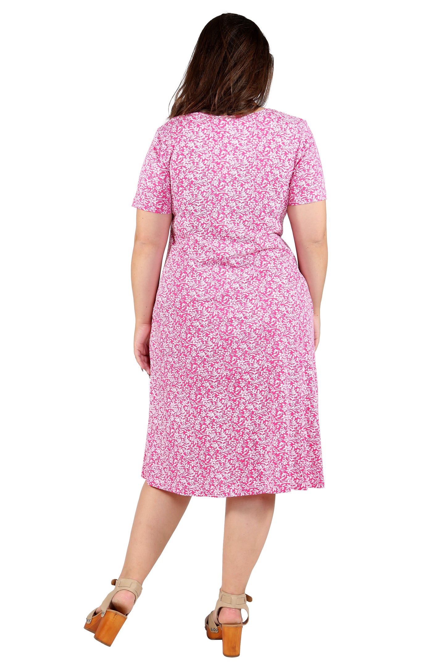 La Cera Plus Size A-Line Knit Dress - La Cera