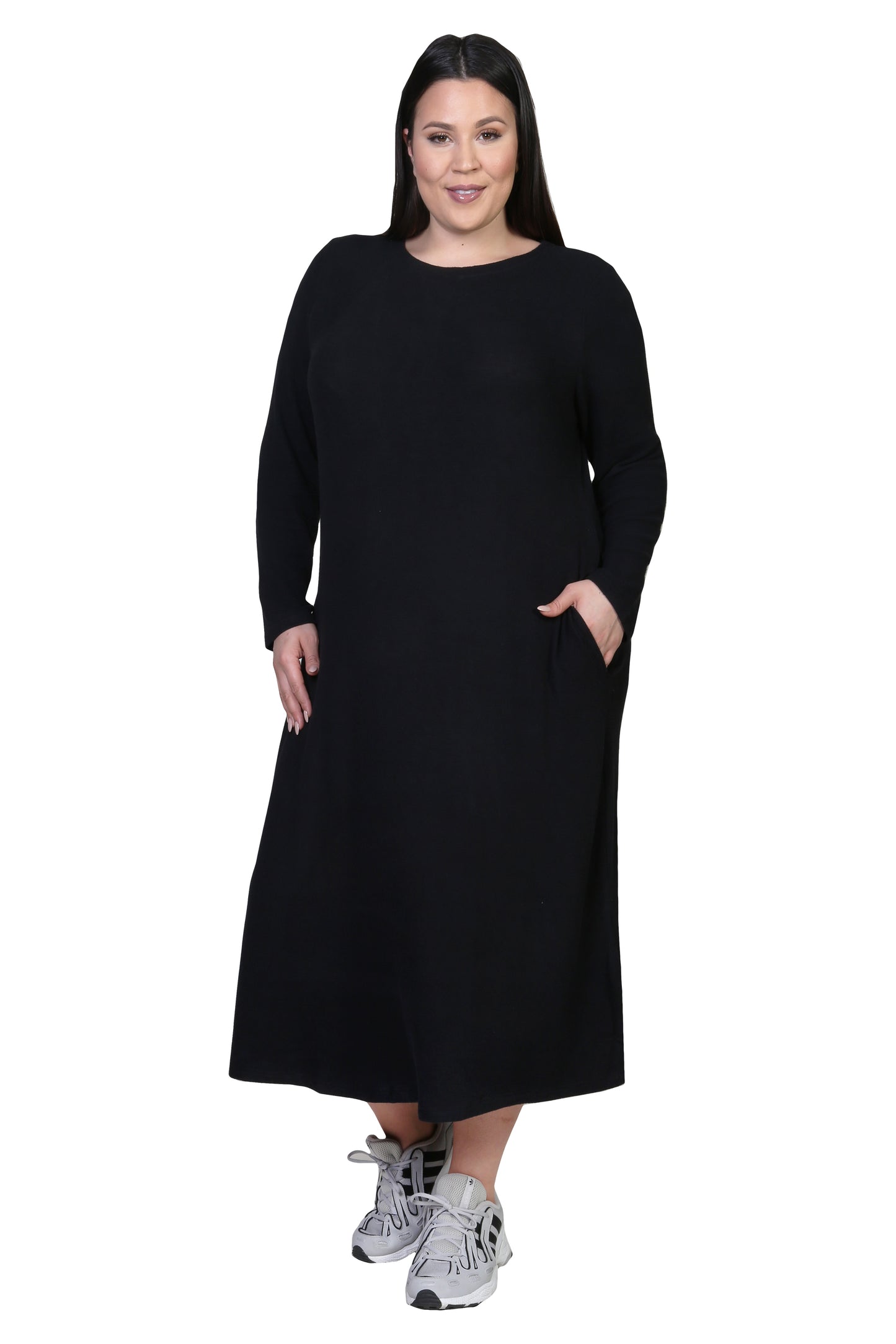The Comfort Collection Plus Size Shift Gown - La Cera