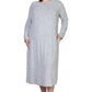 The Comfort Collection Plus Size Shift Gown - La Cera