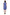 Sleeveless Dress With Border Print - La Cera
