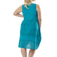 La Cera Plus Size Sleeveless Knit Dress - La Cera