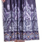 La Cera Border Print Sleeveless Printed Maxi Dress