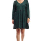 La Cera Baroque Print Pullover Tunic Top