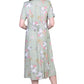 Garden Bouquet Rayon Button Front Dress