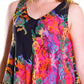 Multi Print Handkerchief Dress - La Cera