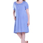 La Cera Short Sleeve Polka Dot Dress