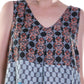 La Cera Multi Print Sleeveless Dress