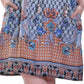 La Cera Multi Print Sleeveless Dress