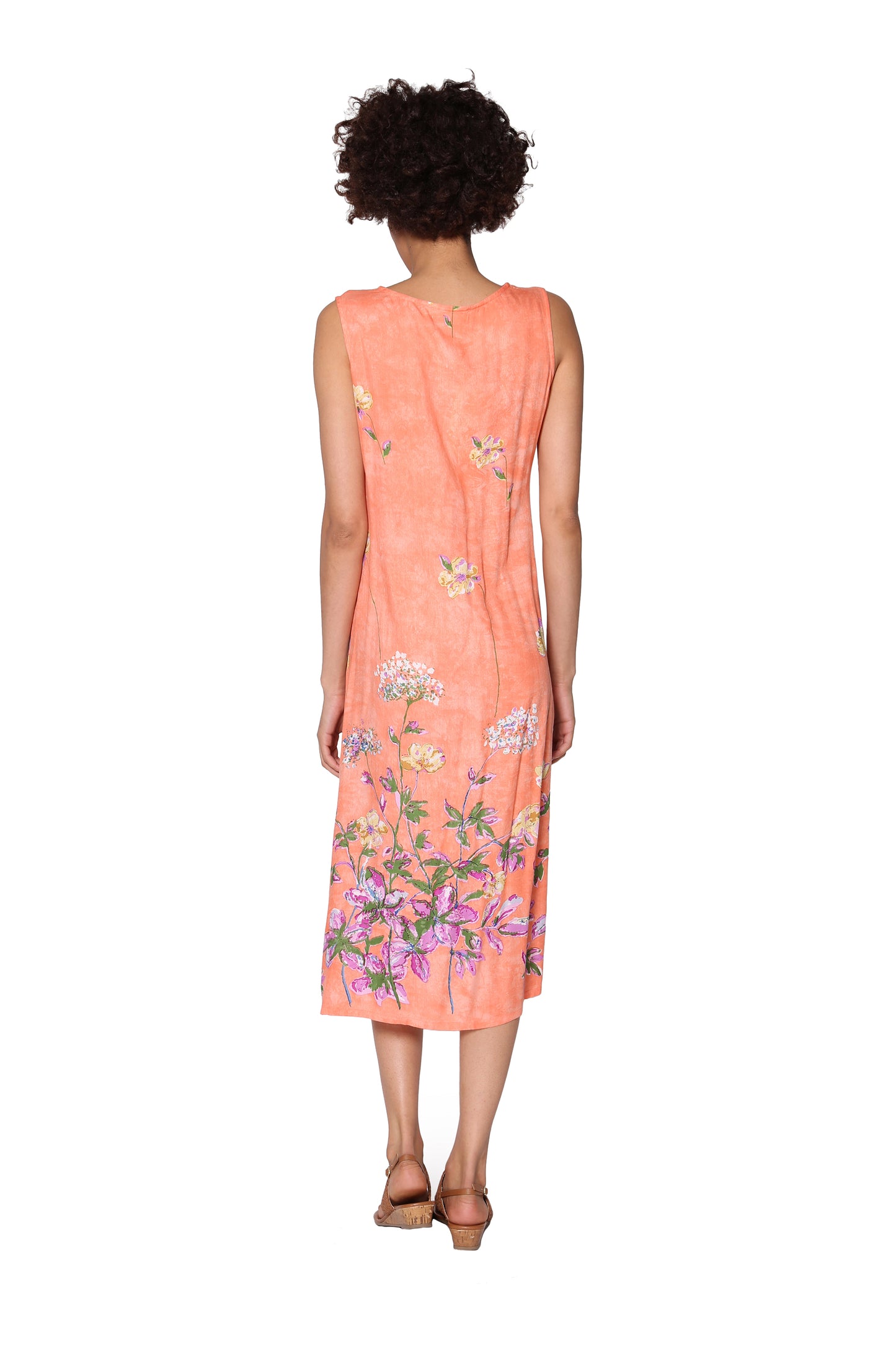 La Cera Sleeveless V-Neck Dress - La Cera