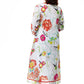 100% Cotton Floral Print Caftan - La Cera