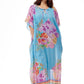 100% Cotton Border Print Caftan - La Cera