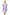 La Cera Women's Plus Size High-Low Printed Caftan - La Cera - 1