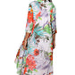 La Cera Women's High-Low Printed Caftan - La Cera