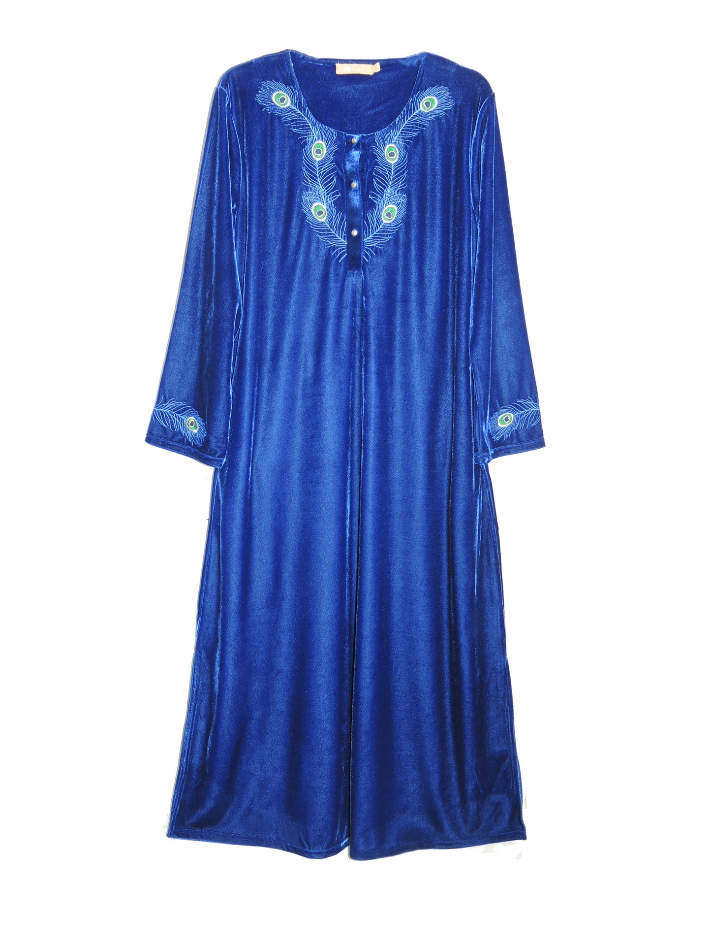 Plus Size La Cera Velour Gown - La Cera