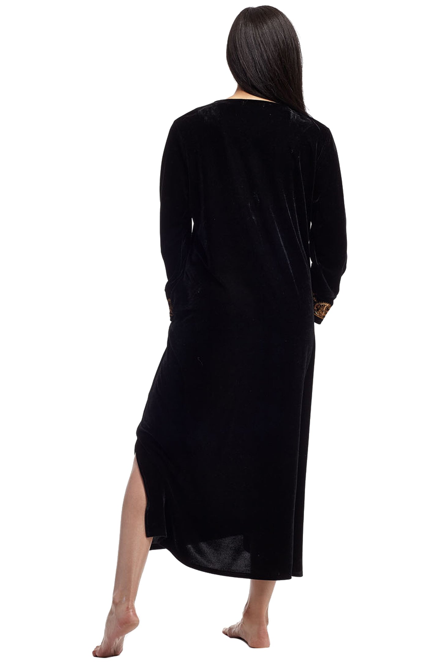 La Cera Velour Gown - La Cera