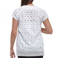 La Cera Cap Sleeve Medallion Lace Tunic - La Cera
