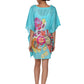 100% Cotton Floral Print Tunic - La Cera