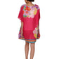 100% Cotton Border Print Tunic - La Cera