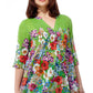 Colorful Floral Tunic - La Cera