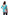 Floral Border Print Tunic with Release Pleats - La Cera