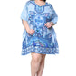 100% Cotton Paisley Print Tunic - La Cera