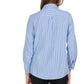 Seersucker Embroidered Button Front Shirt