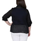 Plus Size Cotton Gauze Camp Shirt