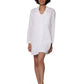 La Cera Long Sleeve Sleep Shirt - La Cera