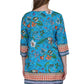 Floral Mixed Media Tunic - La Cera