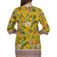Floral Mixed Media Tunic - La Cera