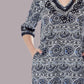 La Cera Short Sleeve Printed Tunic Top - La Cera - 2