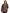 La Cera Quilted Brown Mandarin Jacket - La Cera