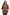 La Cera Quilted Rust Mandarin Jacket - La Cera