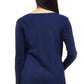 La Cera Long Sleeve Waterfall Cardigan - La Cera